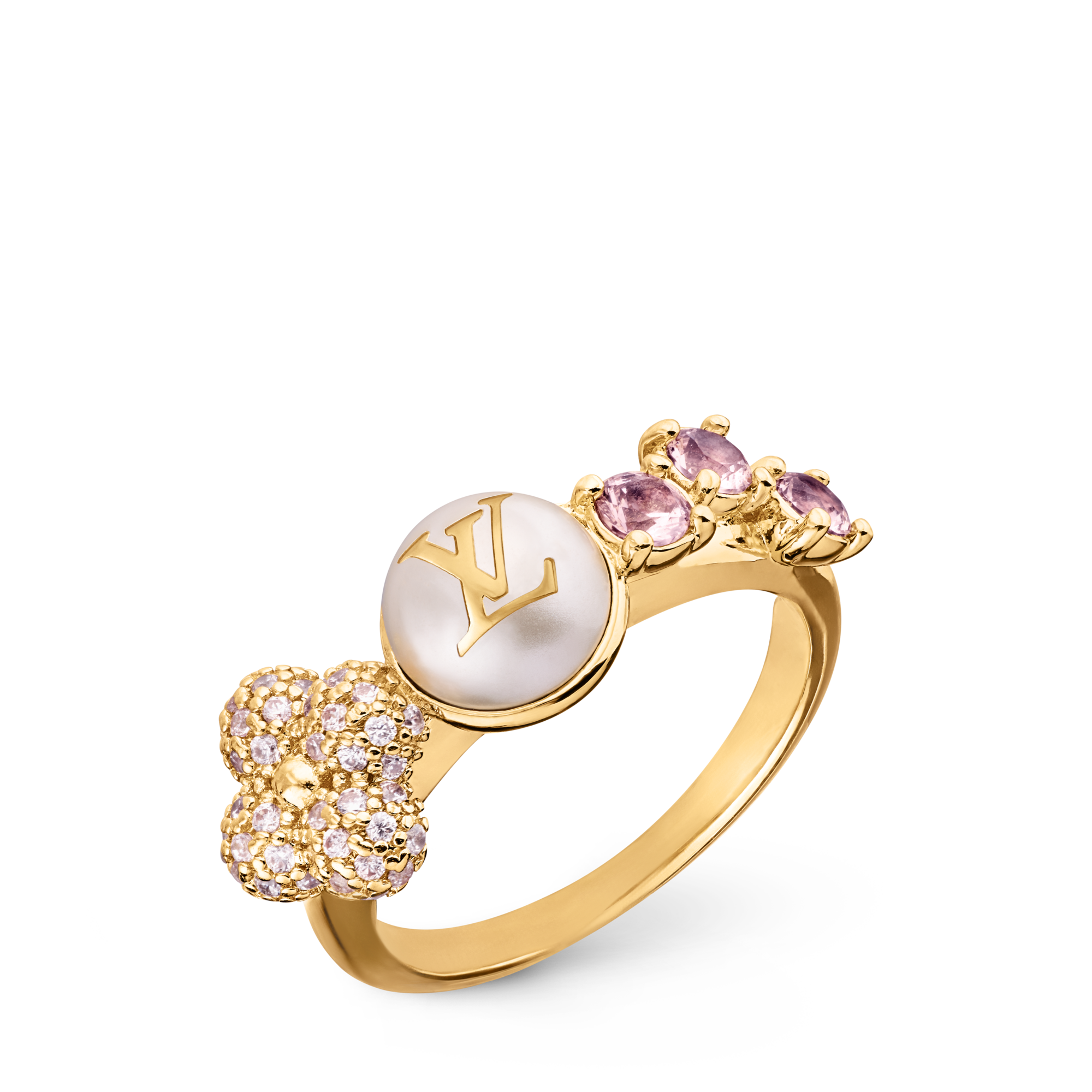 LV Pearly Confetti Ring S00 - Women - Fashion Jewelry | LOUIS
